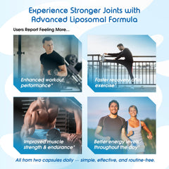 Ingredients list including glucosamine, chondroitin, and MSM