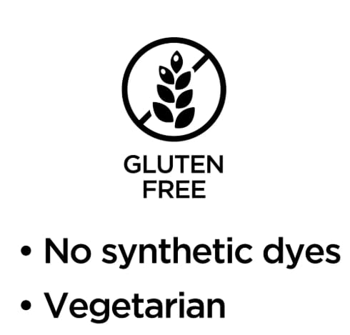 Glucose Gummies bottle label shows 60-count packaging and berry taste