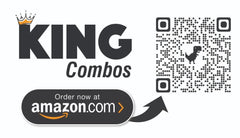 King Combo QR Code displayed on glucose tablets pack3