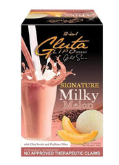 12 in 1 Gluta Lipo Gold Series Milky Melon box front with 10 sachets