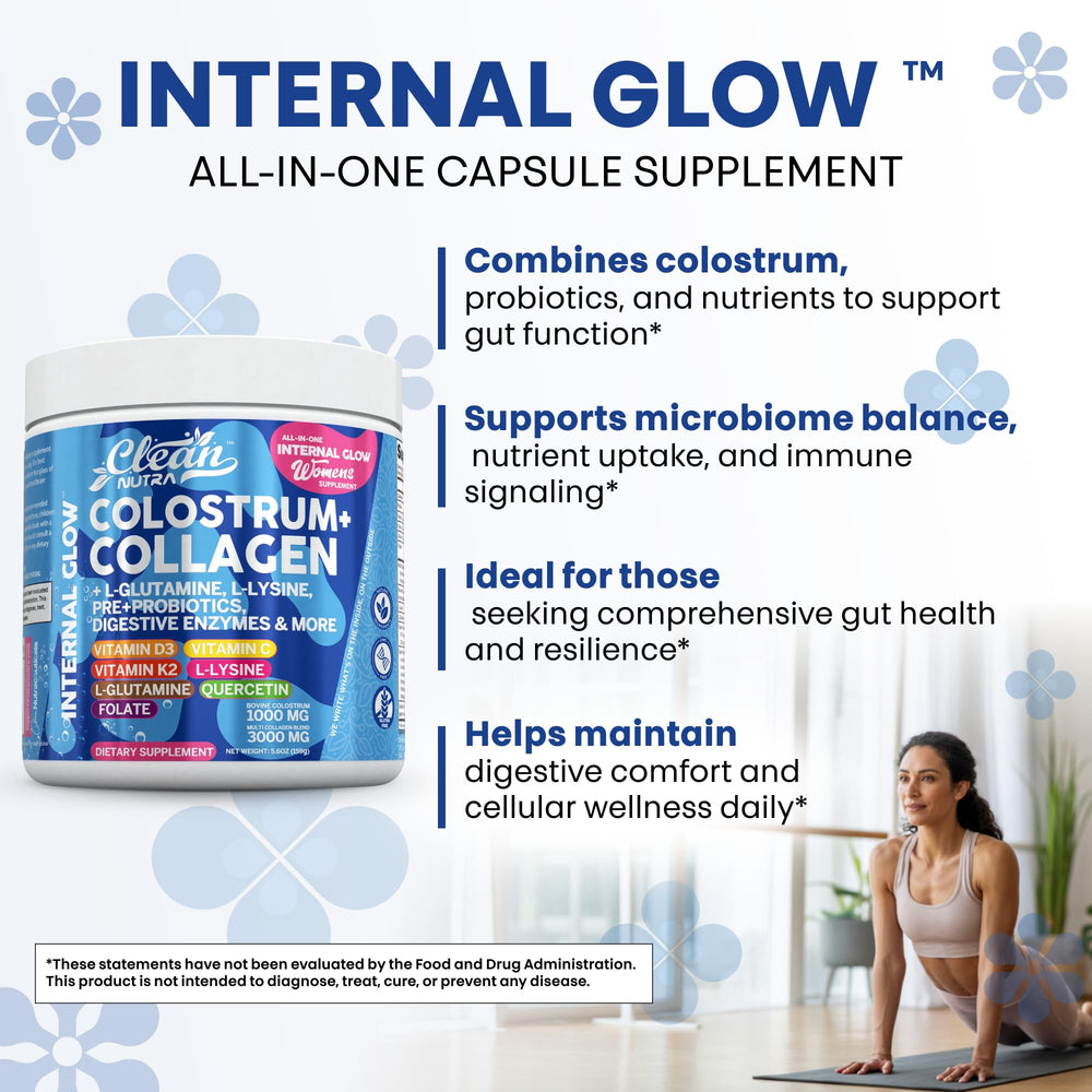 L-Glutamine and L-Lysine with collagen in wellness formula