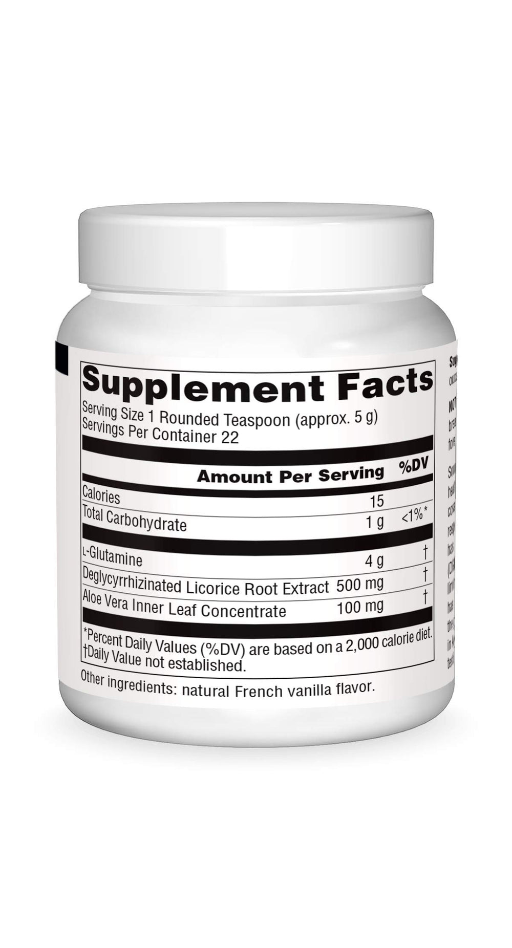 Graphic illustrating glutamine supporting gut permeability and barrier
