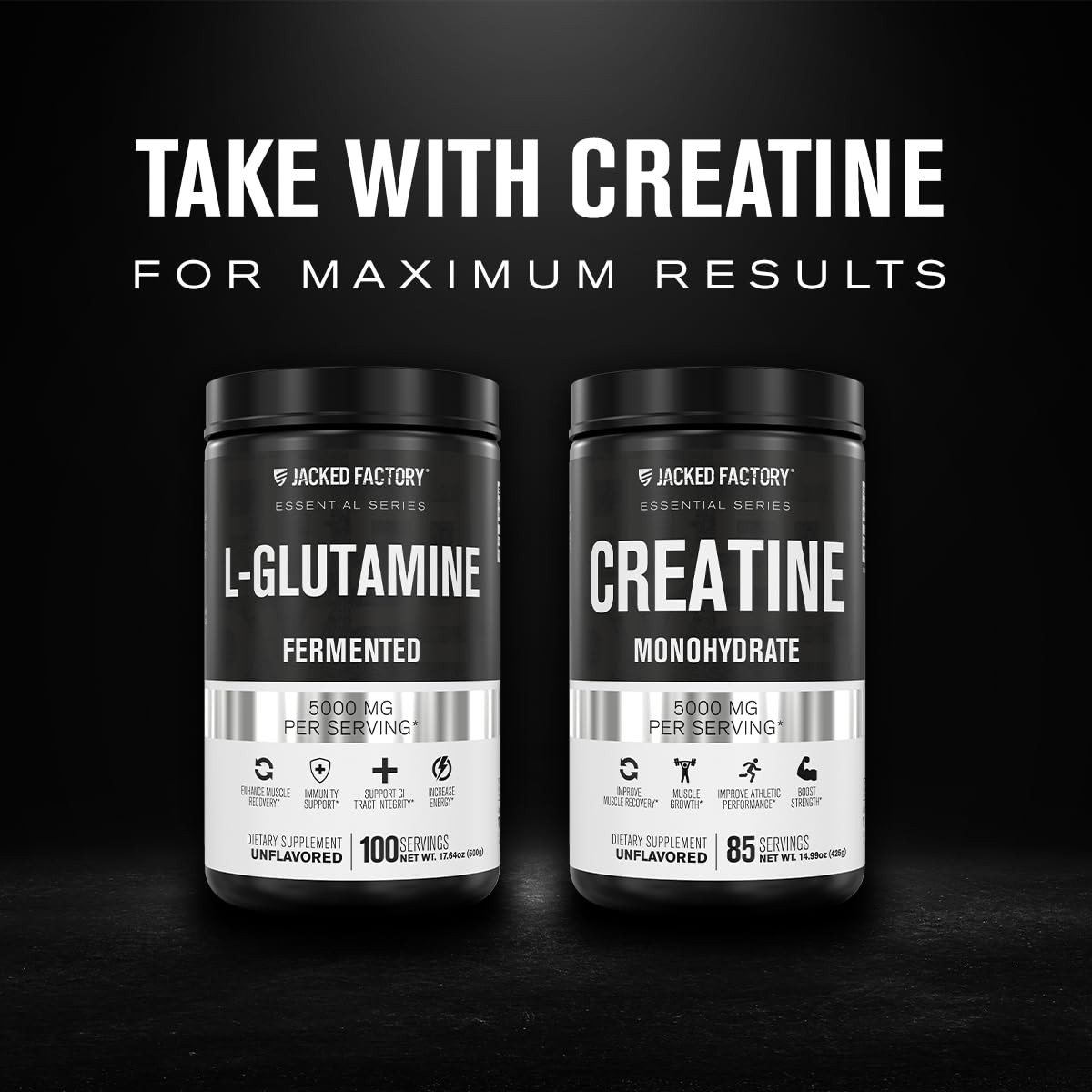 L-Glutamine supports post-workout recovery and immune health
