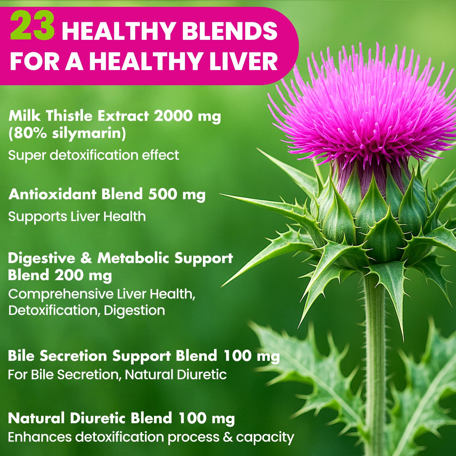 Glutathione and artichoke liver health ingredients