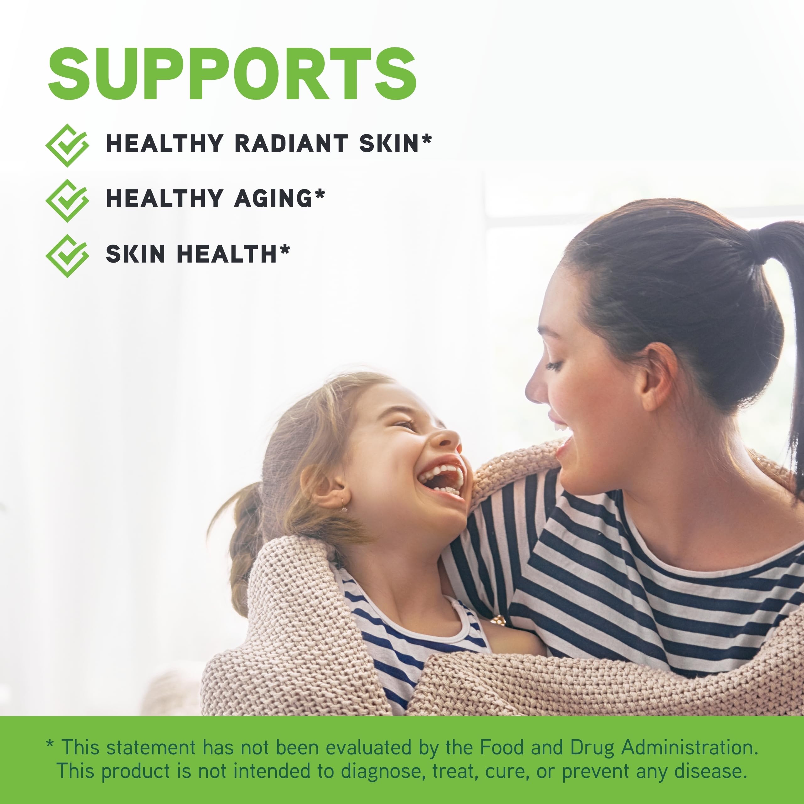 Illustration of skin health and even complexion