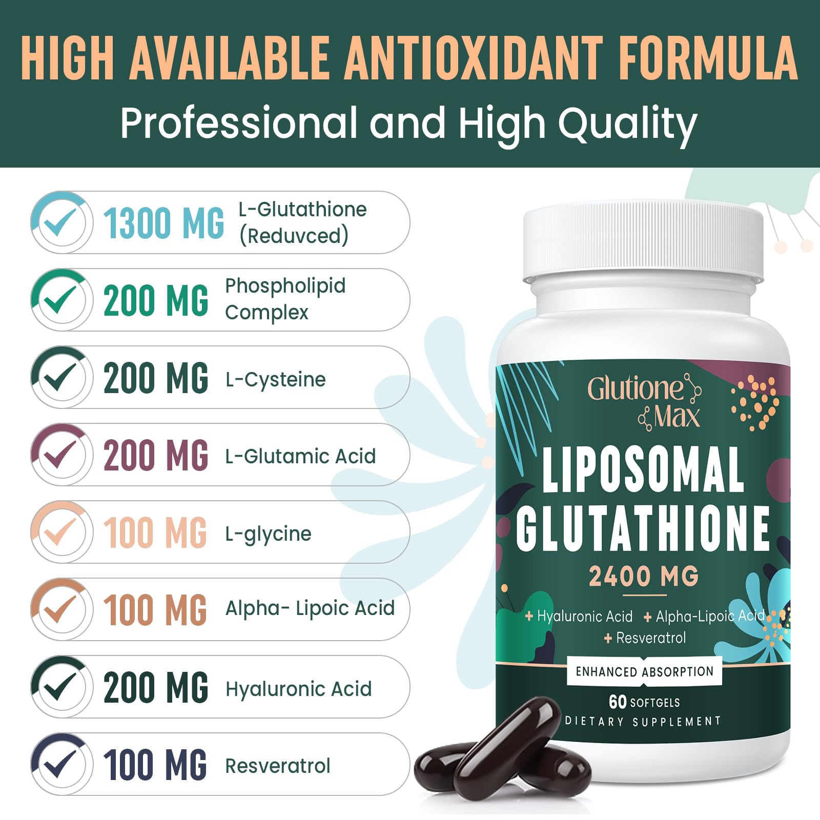 Glutathione master antioxidant benefits for detox and cellular balance