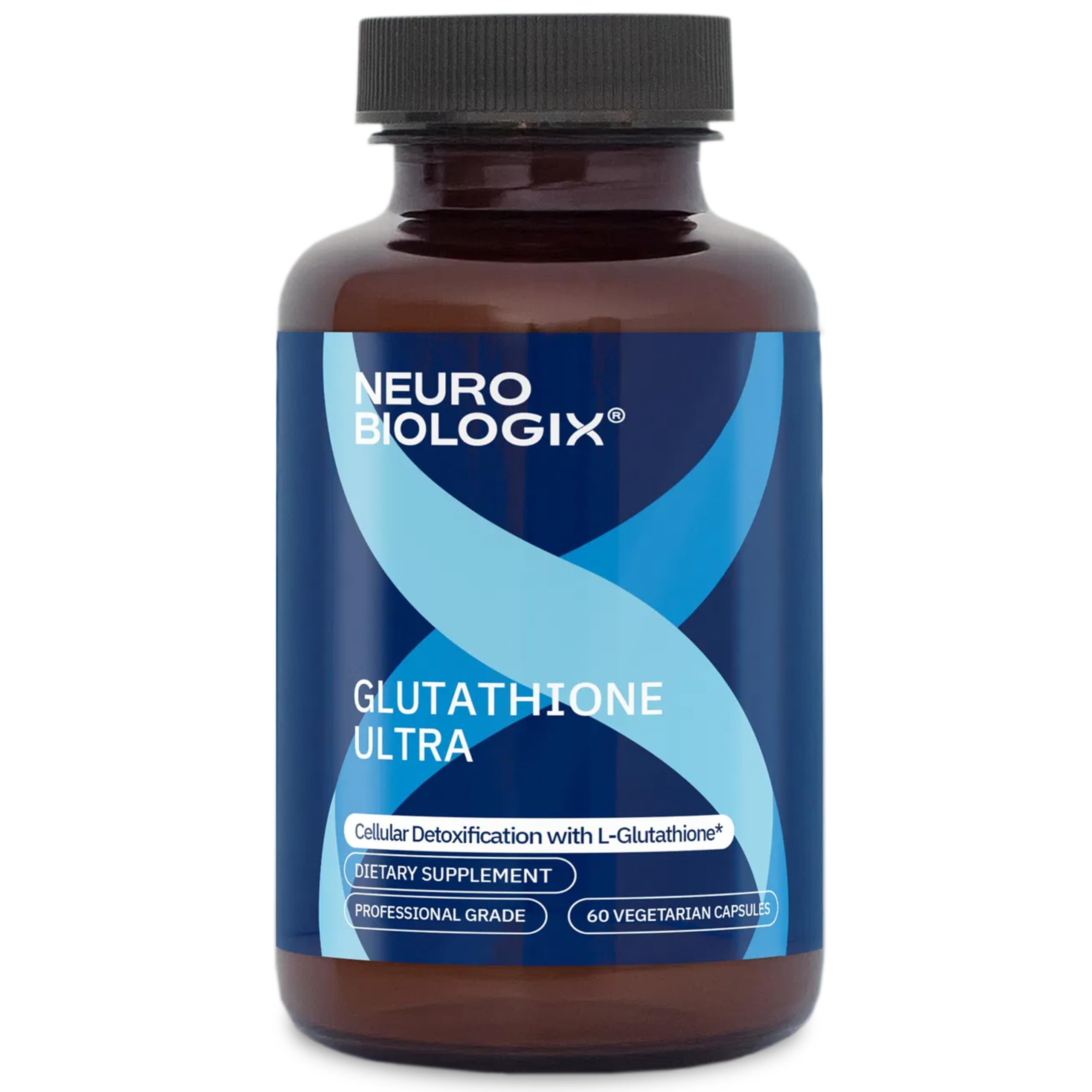 Front view of Glutathione Ultra Complex bottle