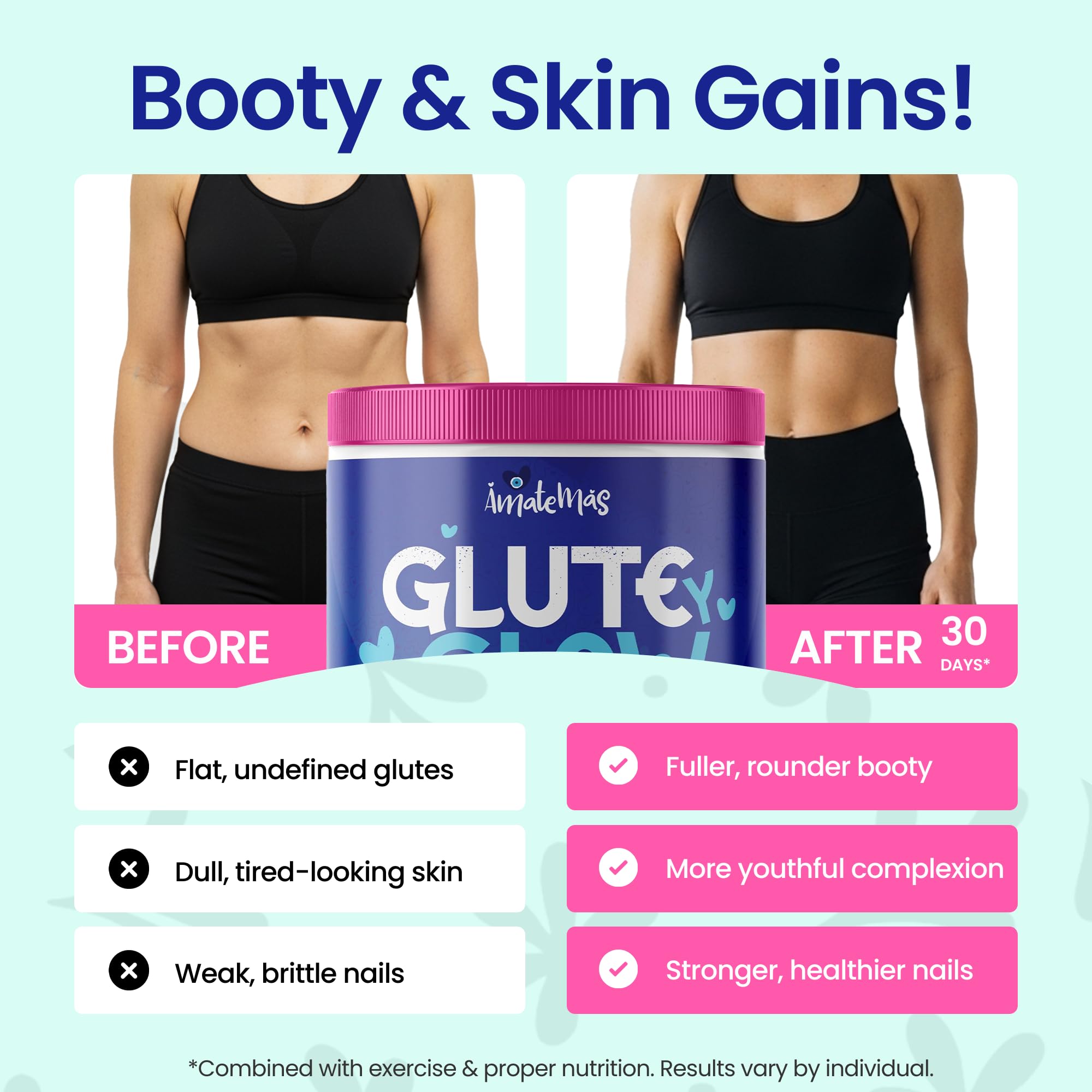 Horchata-flavored powder being mixed with water