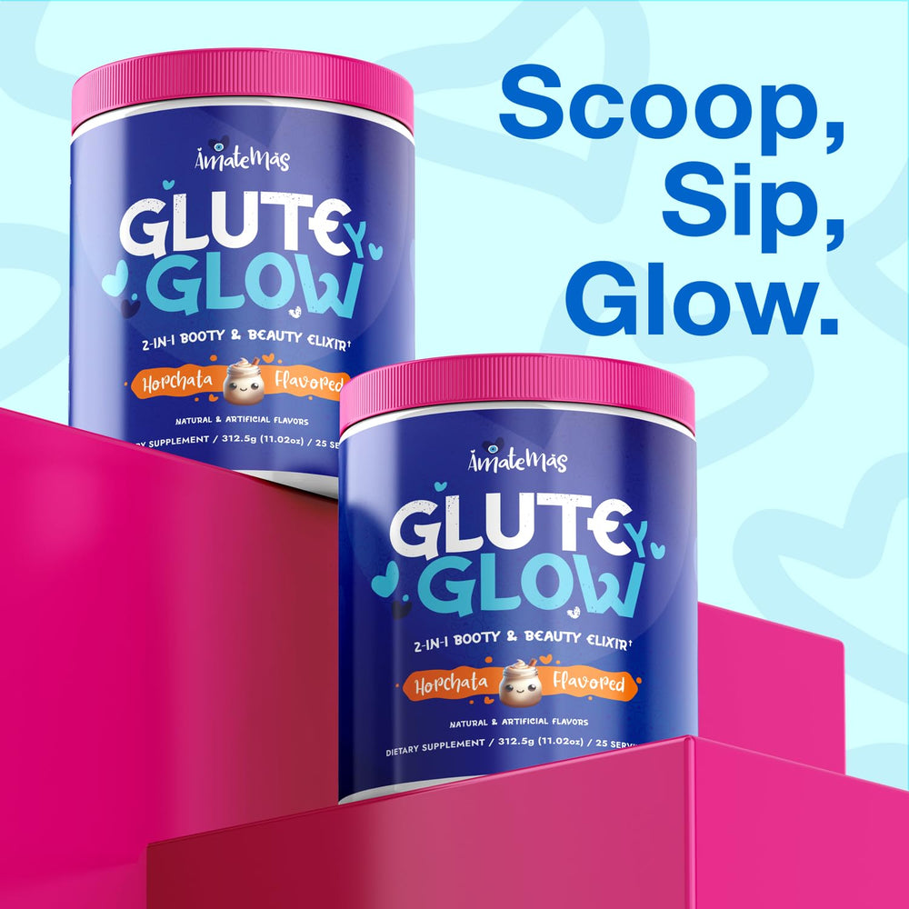 Glute Y Glow added to a smoothie