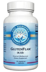 Apex Energetics Gluten-Flam K-52 60 capsules bottle - gluten-digestive enzymes