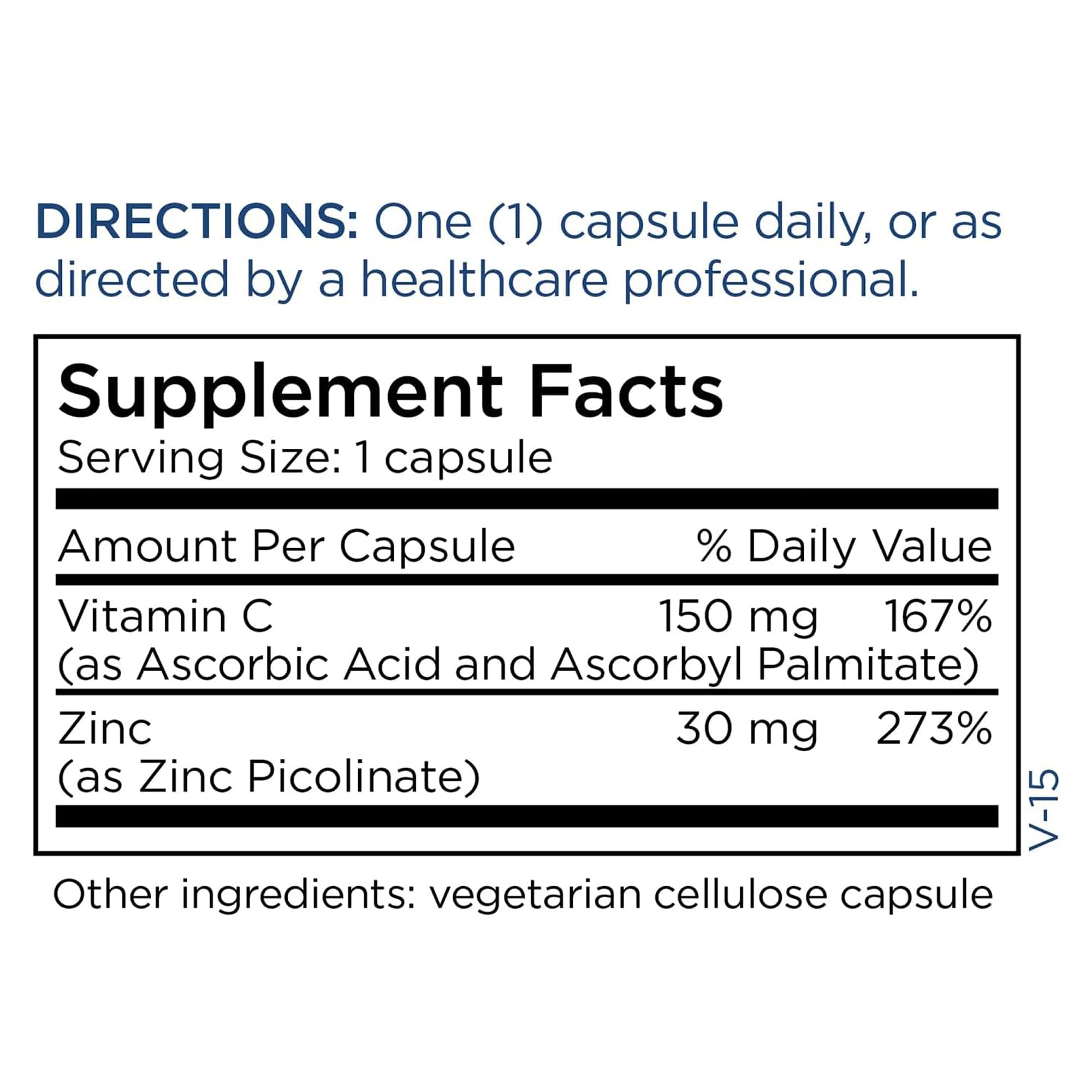 Gluten-free, no artificial ingredients, BPA-free amber bottle