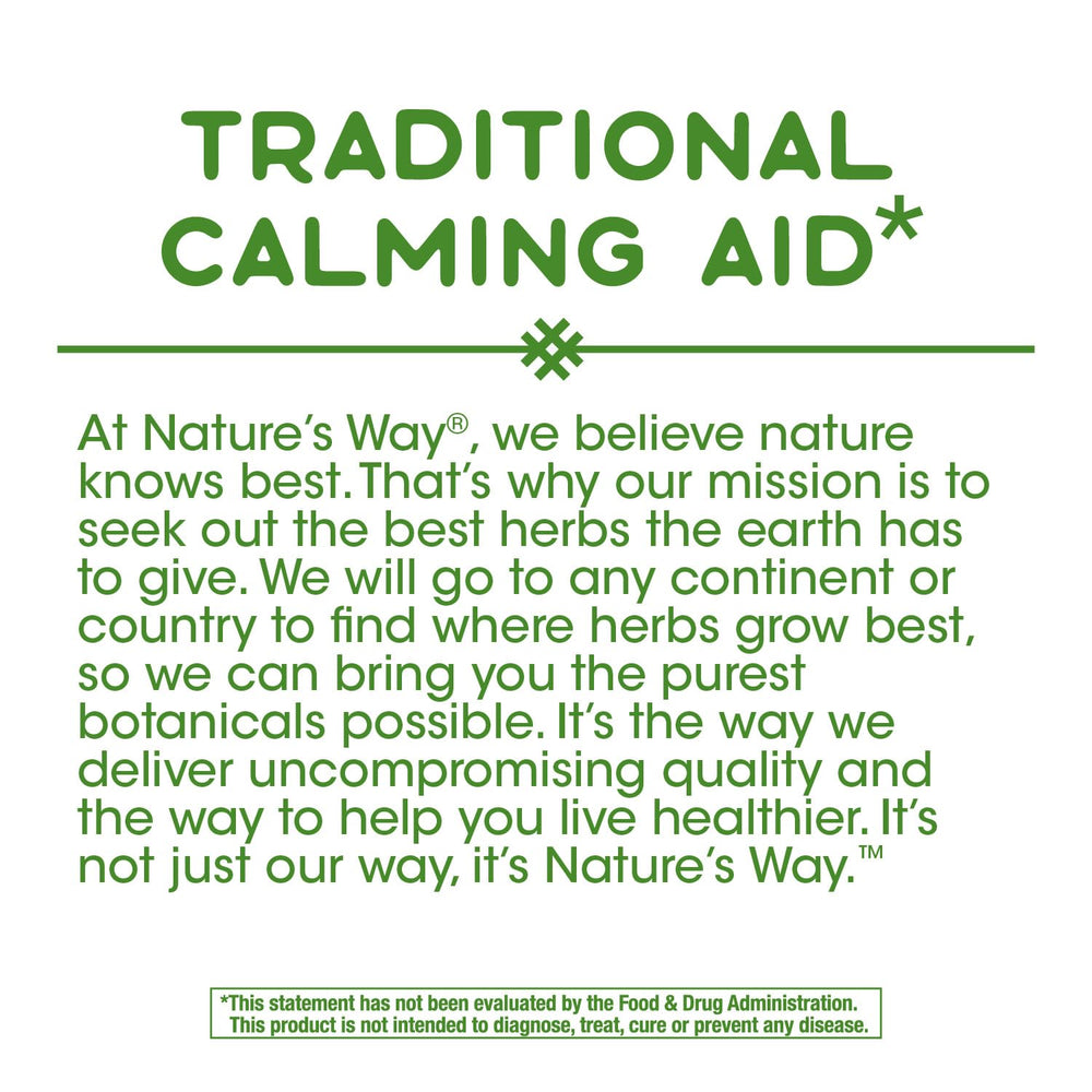 Gluten-free certification badge for Nature's Way Chamomile Flower