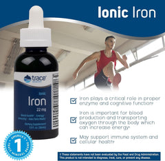 Gluten-free daily-use ionic iron supplement packaging