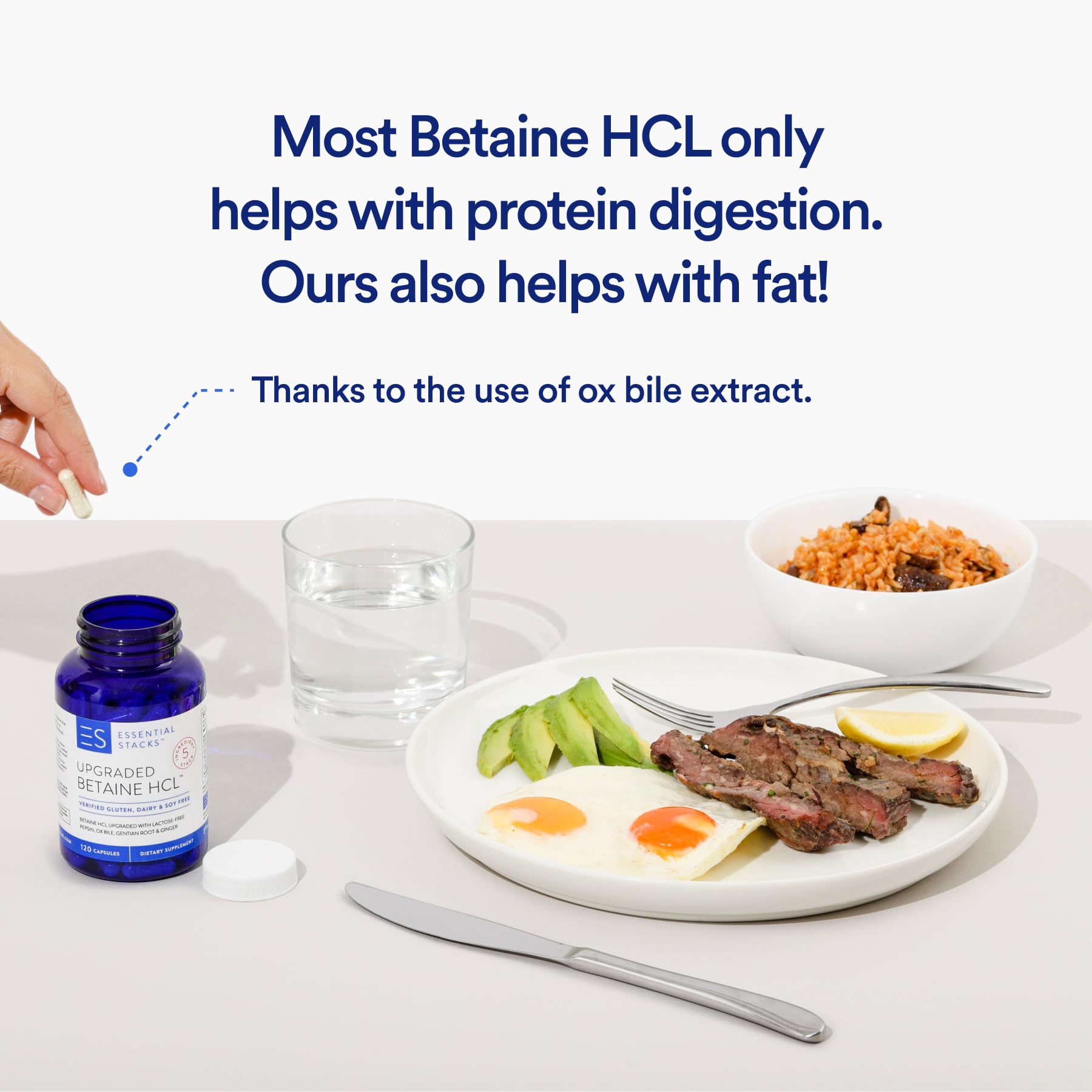 Gluten-free, dairy-free and soy-free digestive aid ingredients