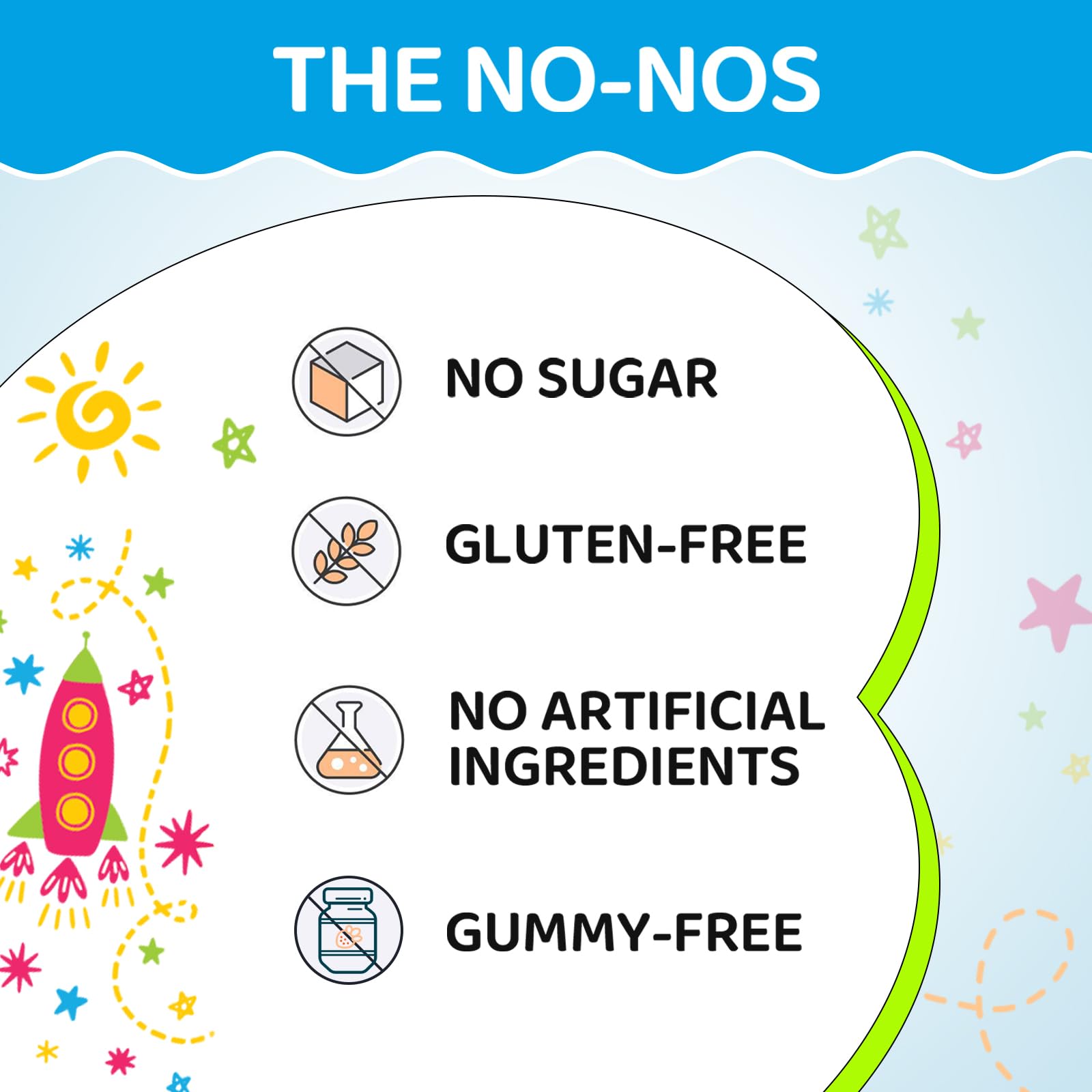 Gluten-free, dairy-free, non-GMO and soy-free labeling