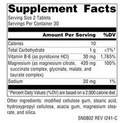 Label showing free from yeast, dairy, egg, gluten, soy and wheat