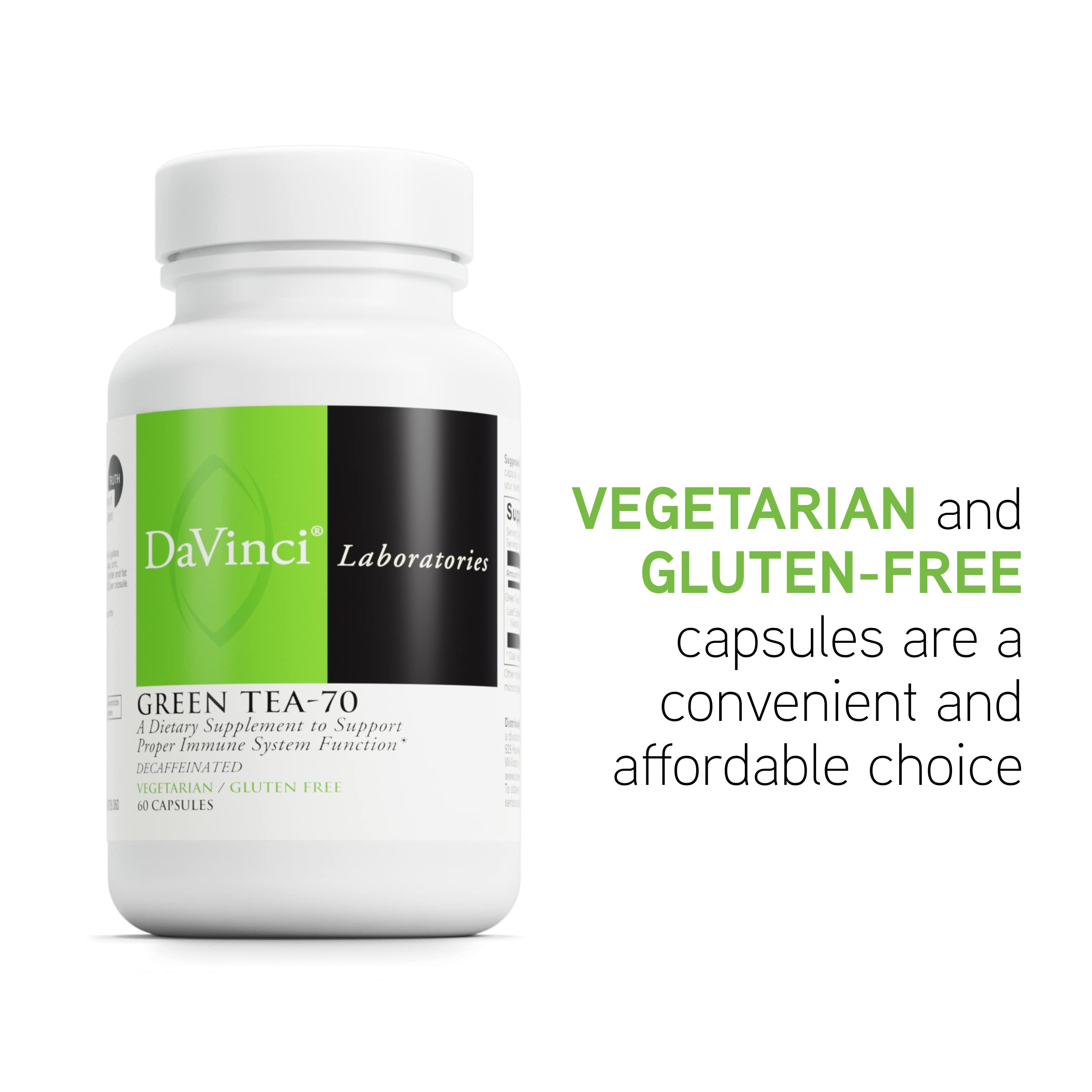 Gluten-free and decaffeinated label on packaging