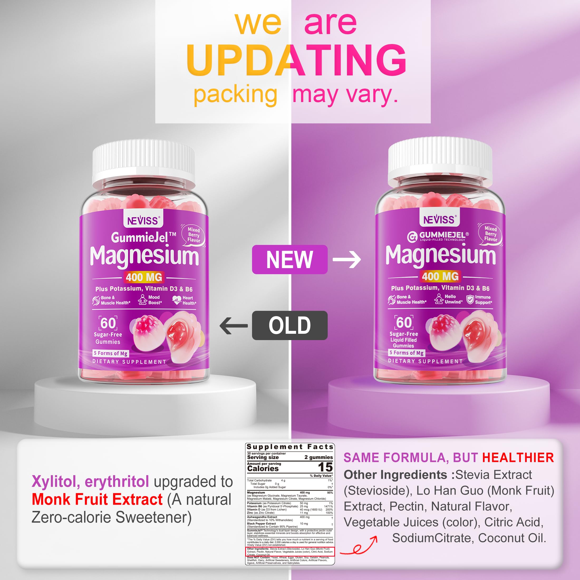 Gluten-free, gelatin-free, non-GMO quality seal