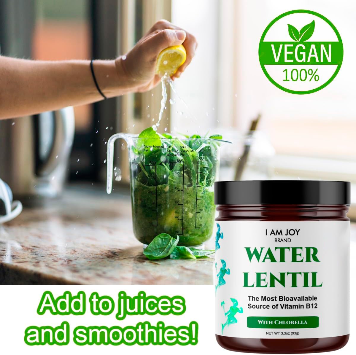 Gluten-free and sugar-free vegan protein powder