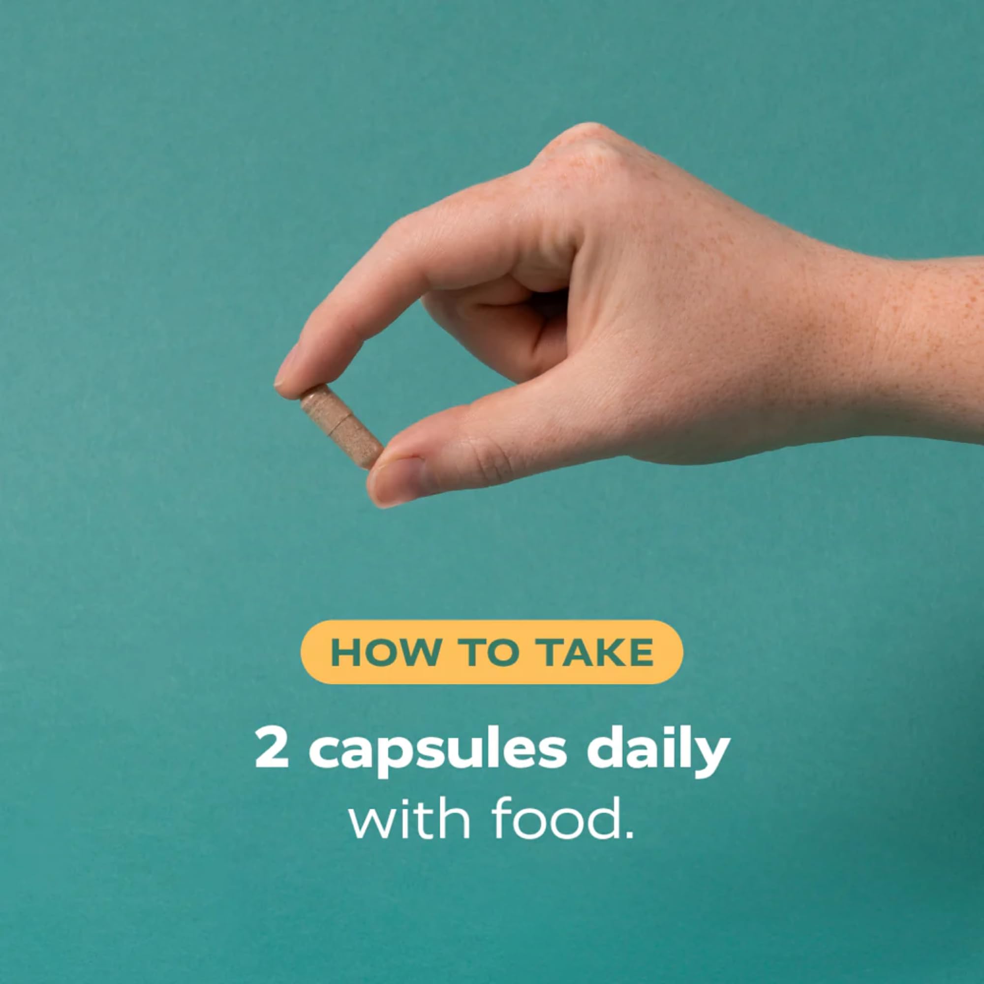 Gluten-free, non-GMO, vegetarian formula