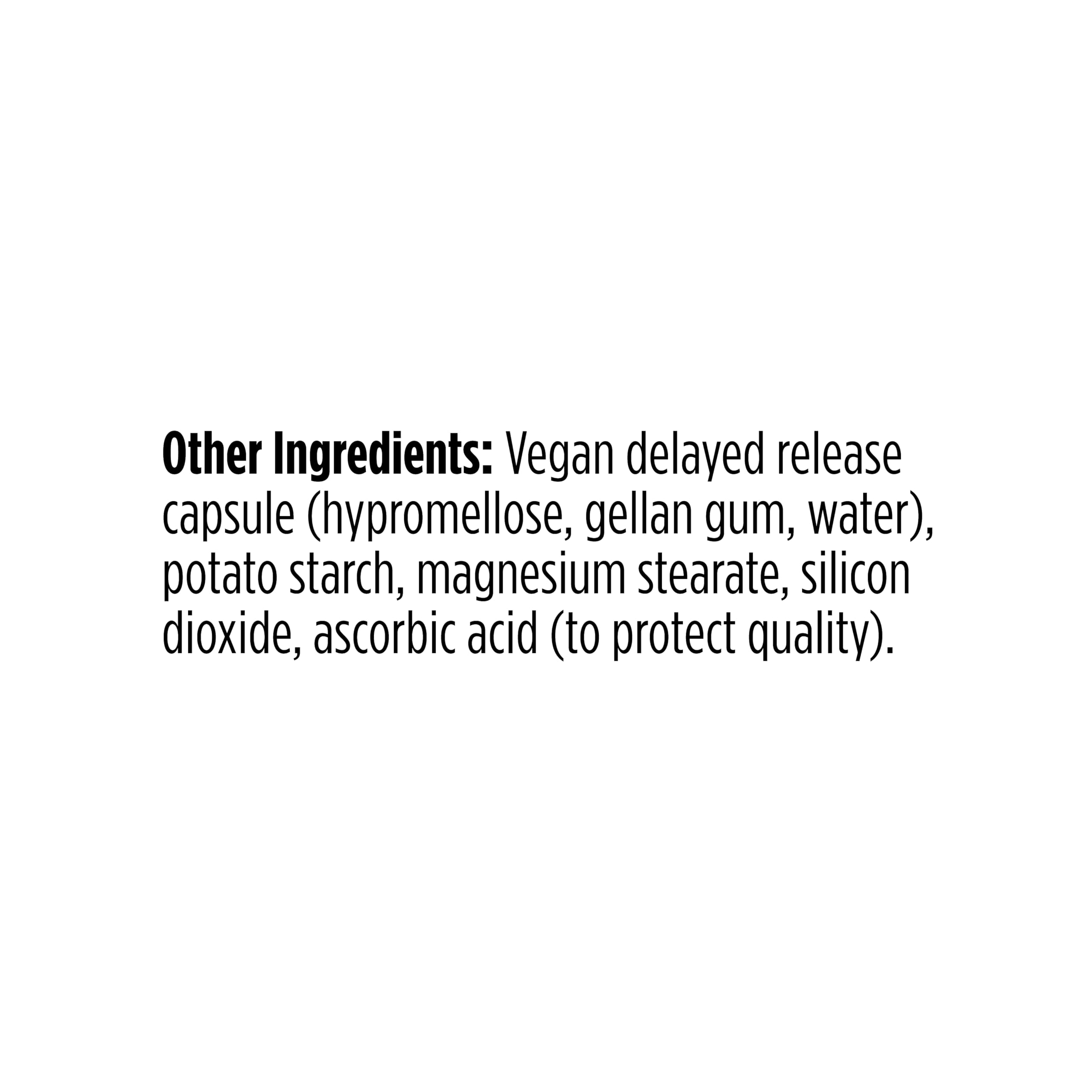 Gluten-free and soy-free probiotic packaging