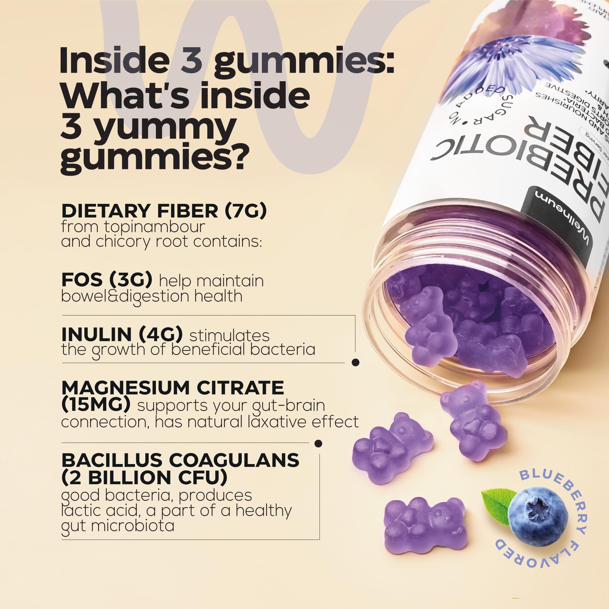 Keto-friendly sugar-free gluten-free gelatin-free gummy supplement