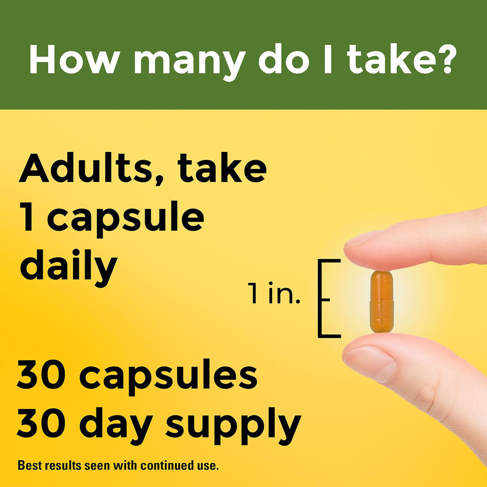 Gluten-free turmeric supplement packaging