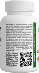 Gluten Guardian 3.0 capsules next to a glass of water