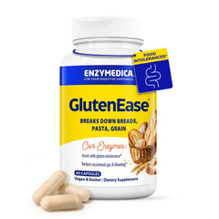GlutenEase bottle on product packaging hero image