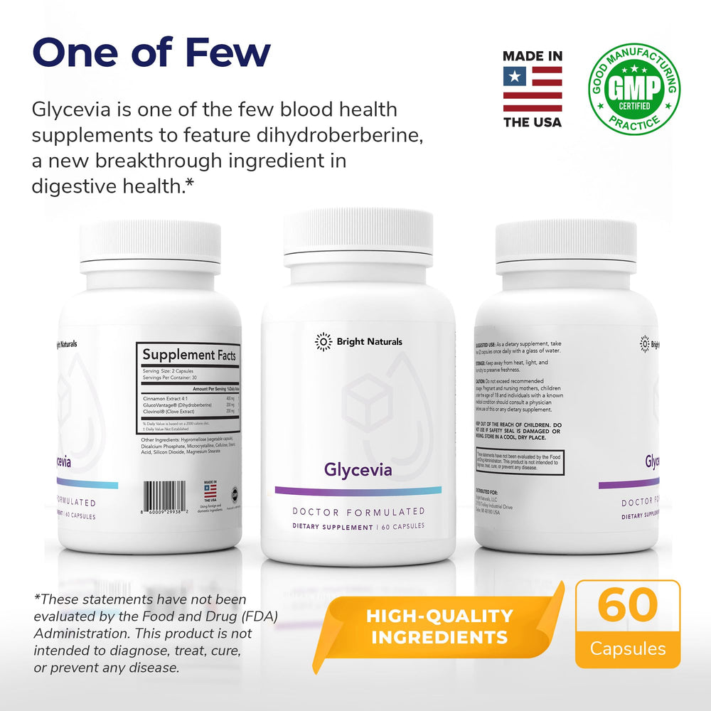 GlucoVantage ingredients: dihydroberberine and cinnamon extract