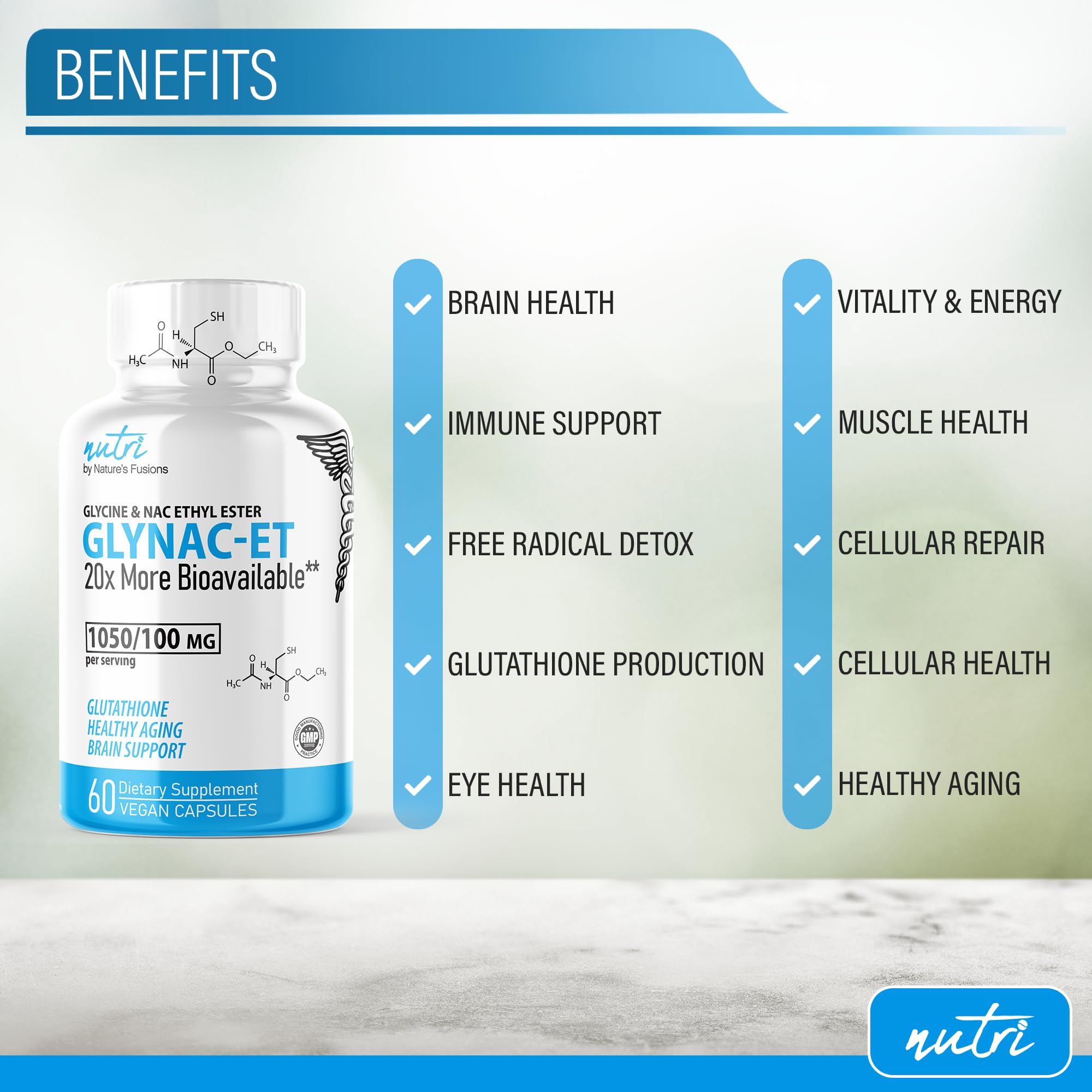 Glutathione antioxidant production within cells