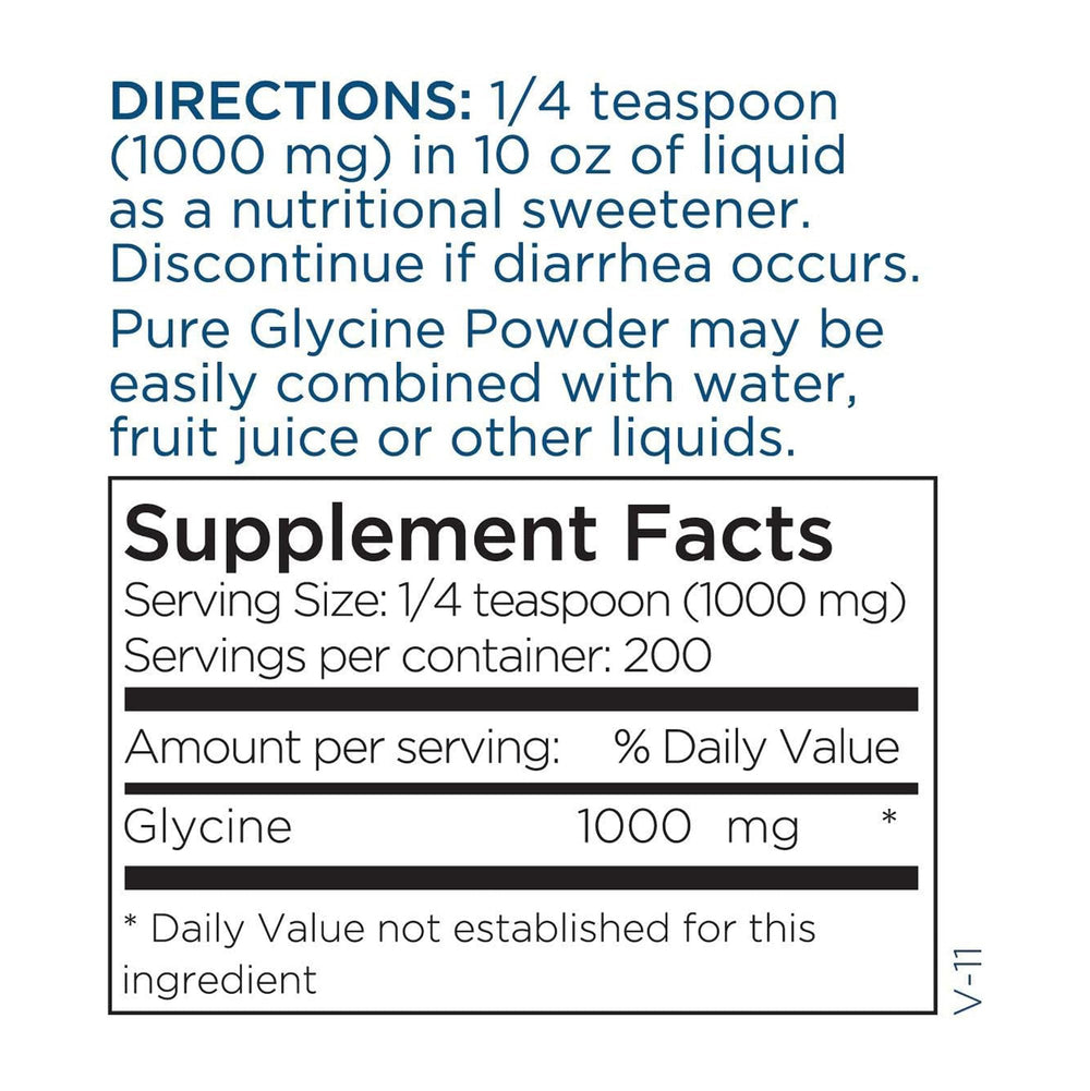 Glycine powder supporting liver detox
