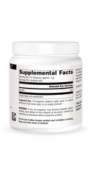 Scoop of glycine powder for measurement