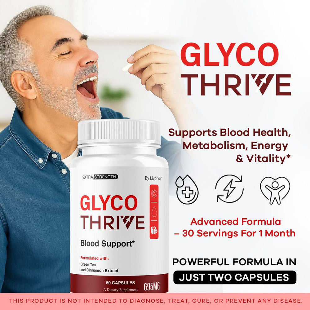 Side view of Glyco Thrive 3 Pack