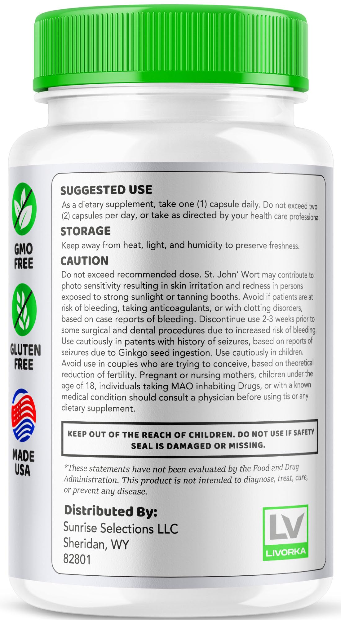 One-month supply of Glycogen Plus capsules