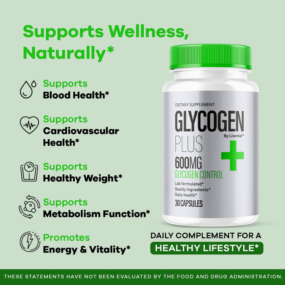 Glycogen Plus supplement capsules product image