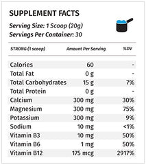 Cyclic Cluster Dextrin ingredient label on Glycoload packaging