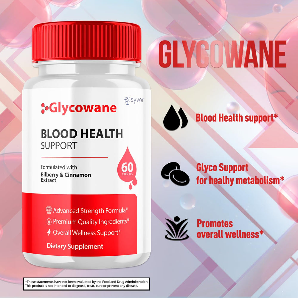 Glycovane Capsules ingredients highlighted as all-natural