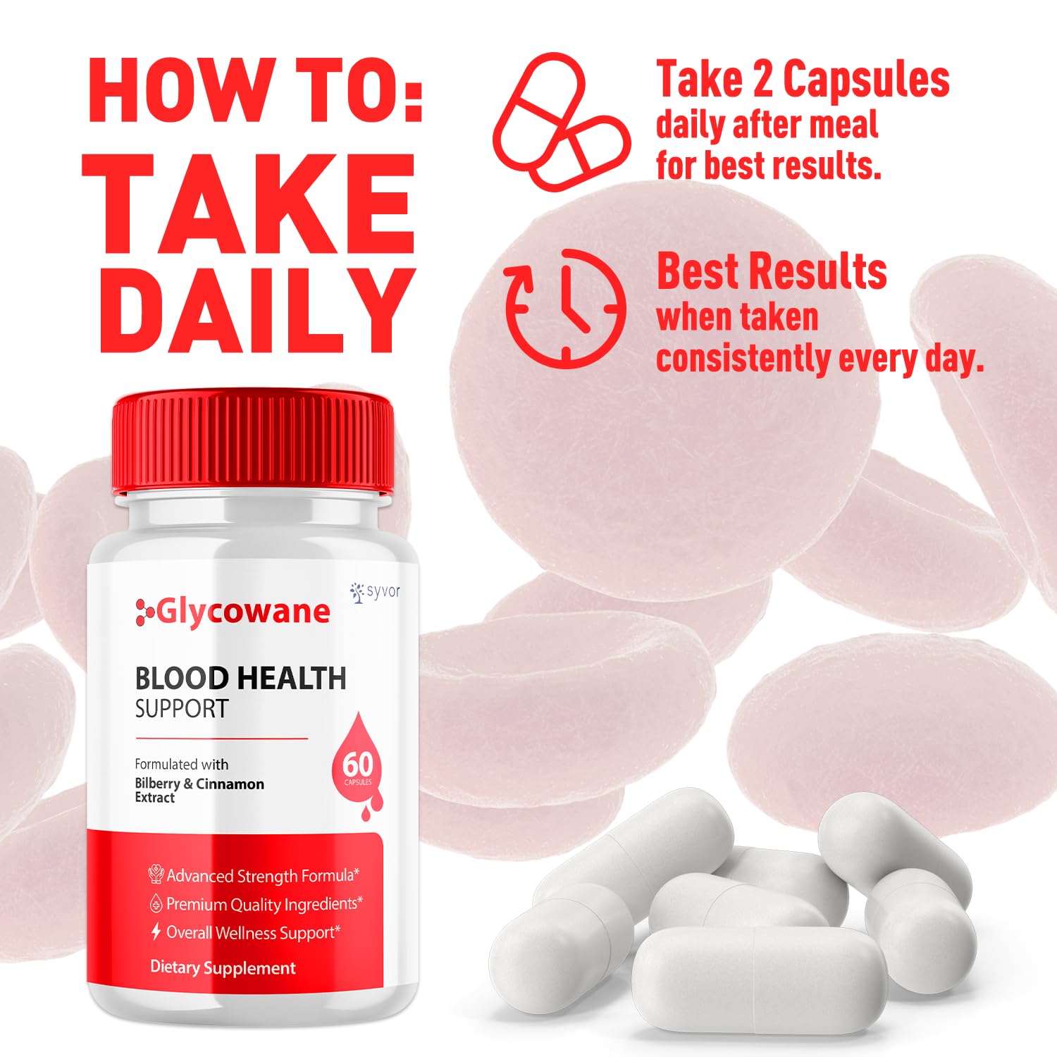 Glycowane Capsules suitable for men and women