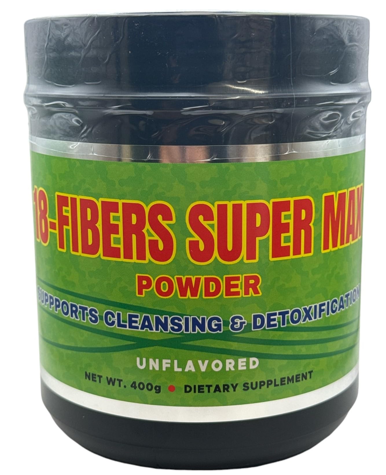 Close-up of dietary supplement powder