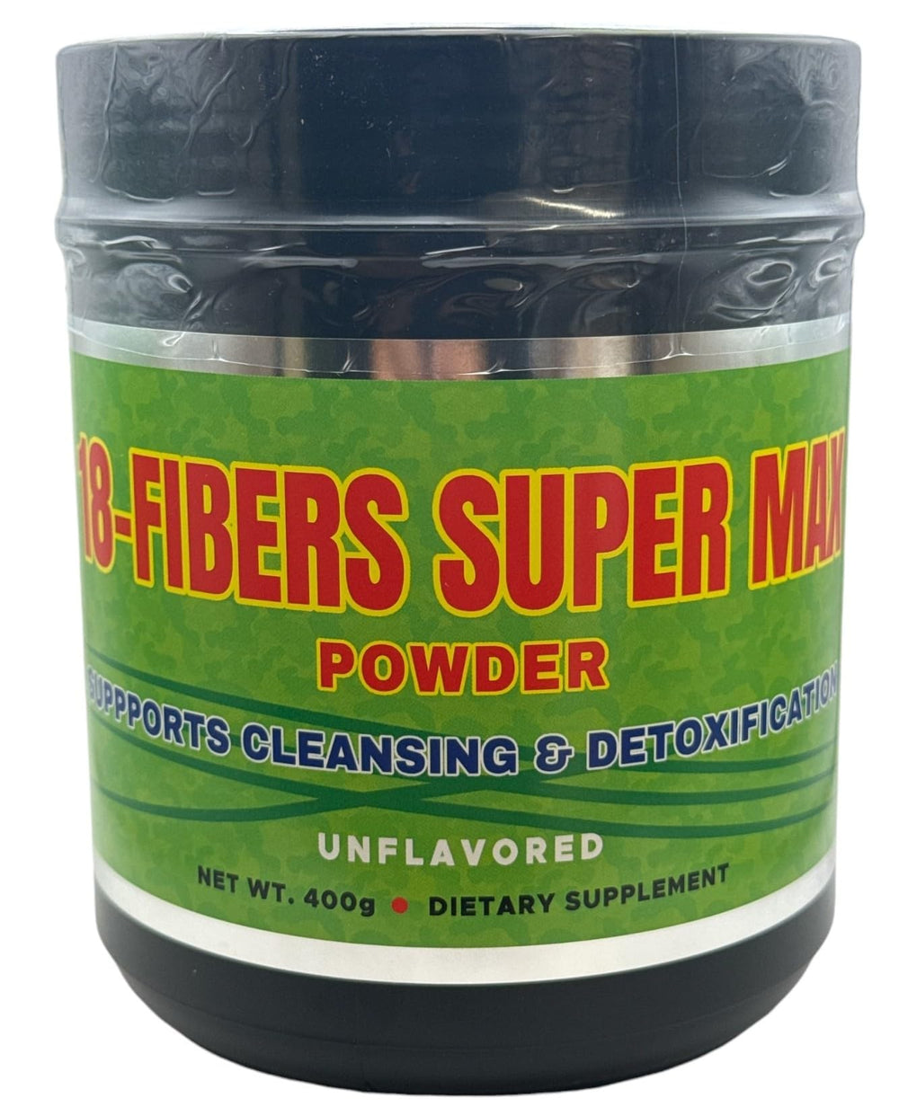 Close-up of dietary supplement powder