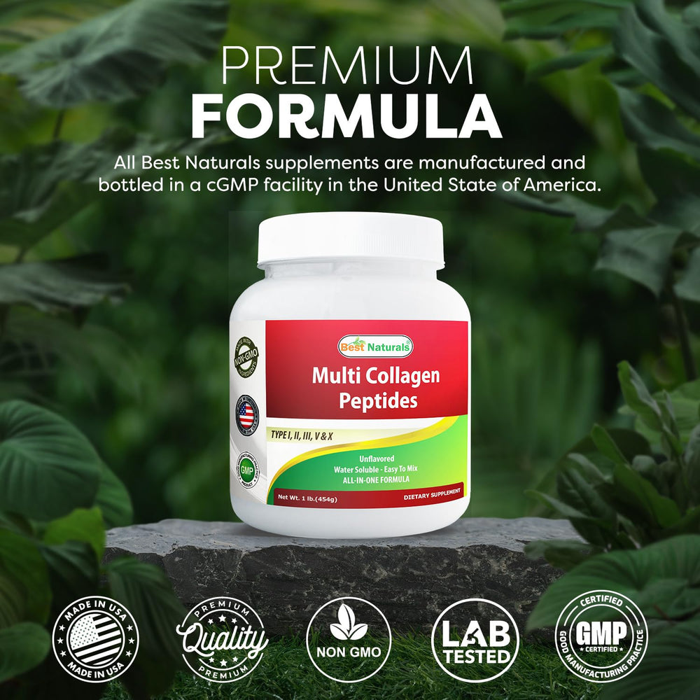 GMP-certified collagen powder made in USA