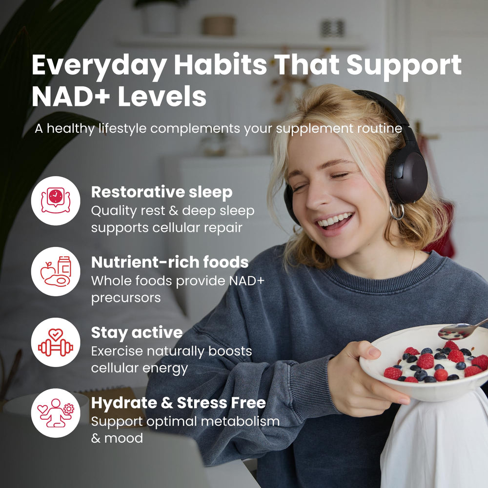 GMP-certified manufacturing facility for NAD PLUS REVIVE