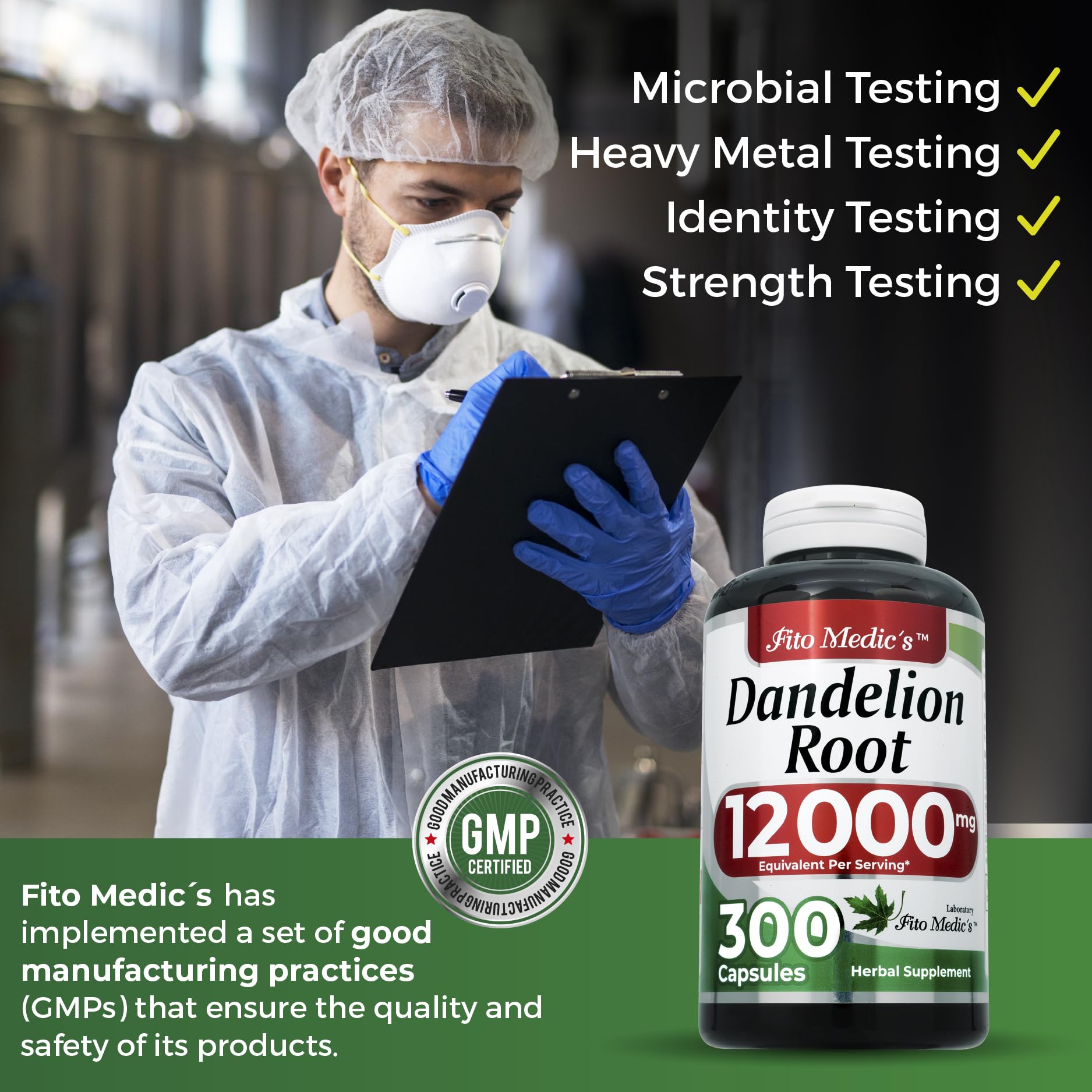 Manufactured in a GMP-certified facility