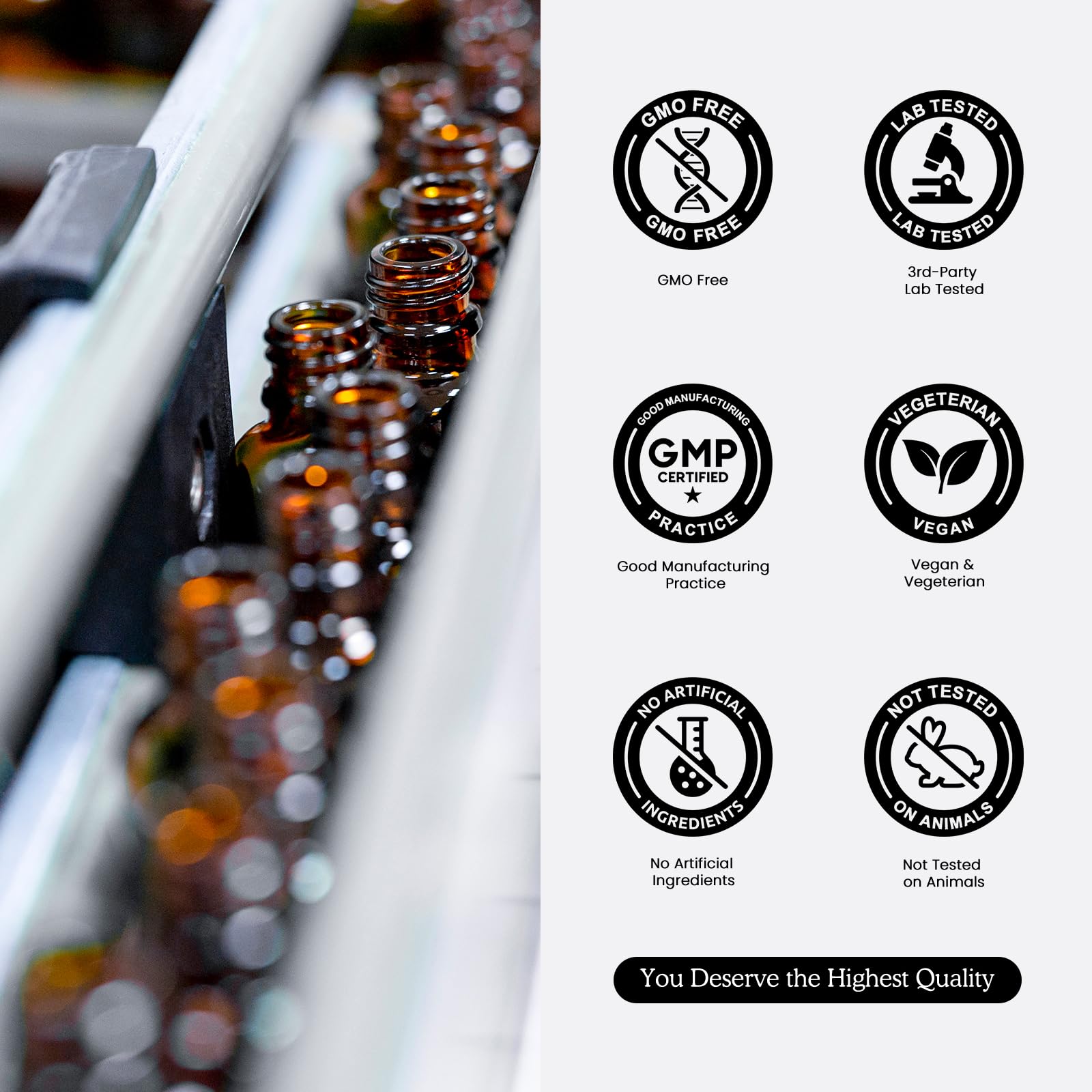 GMP-certified manufacturing facility