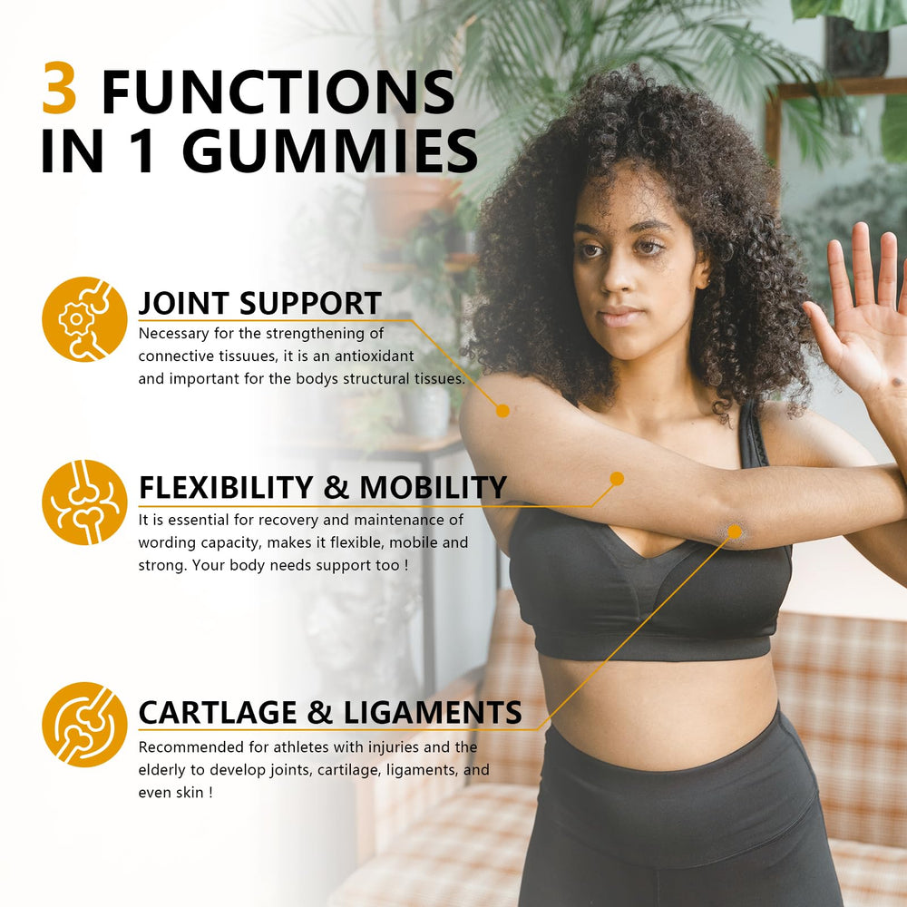 GMP certified packaging of the joint support gummies
