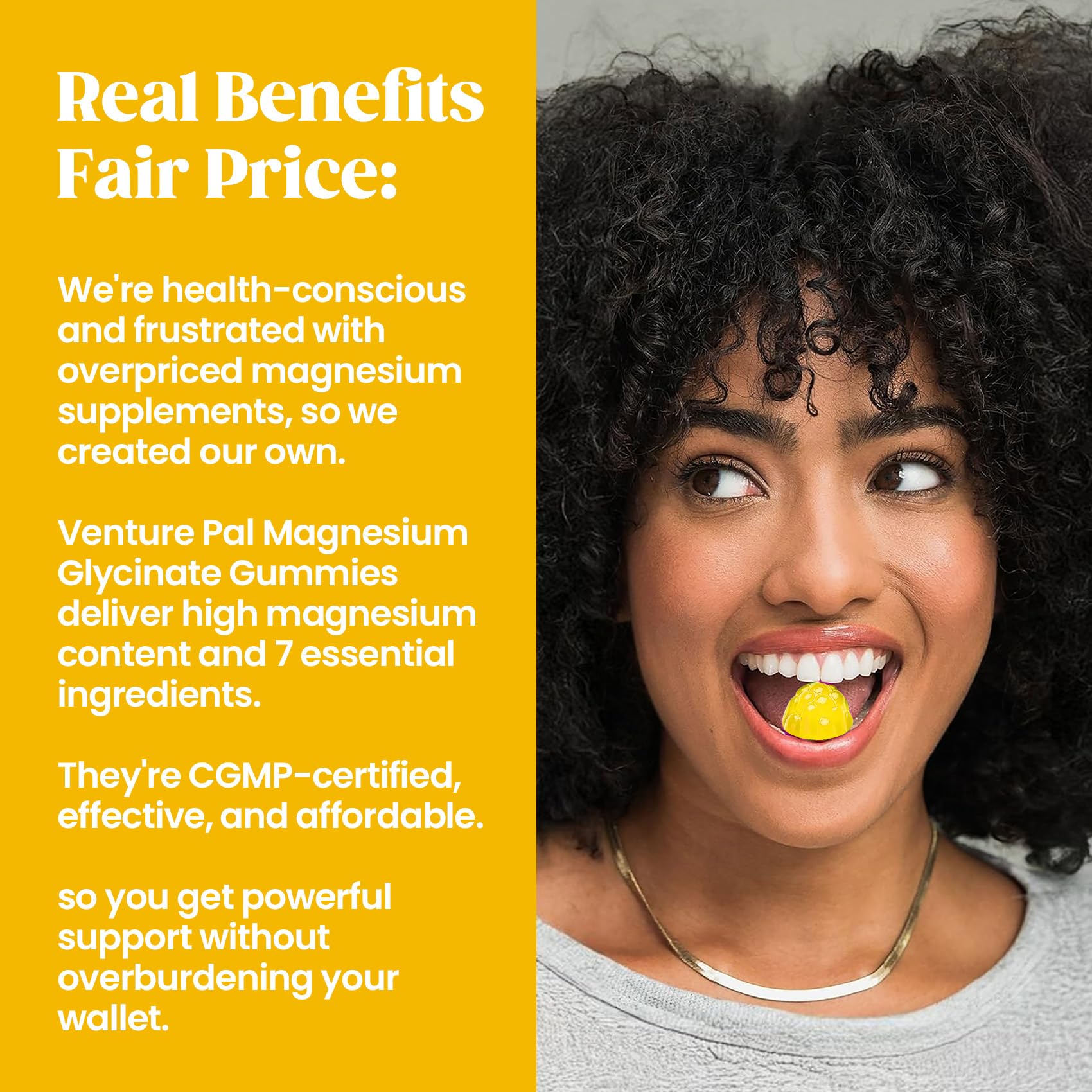 GMP certified and third-party tested labeling