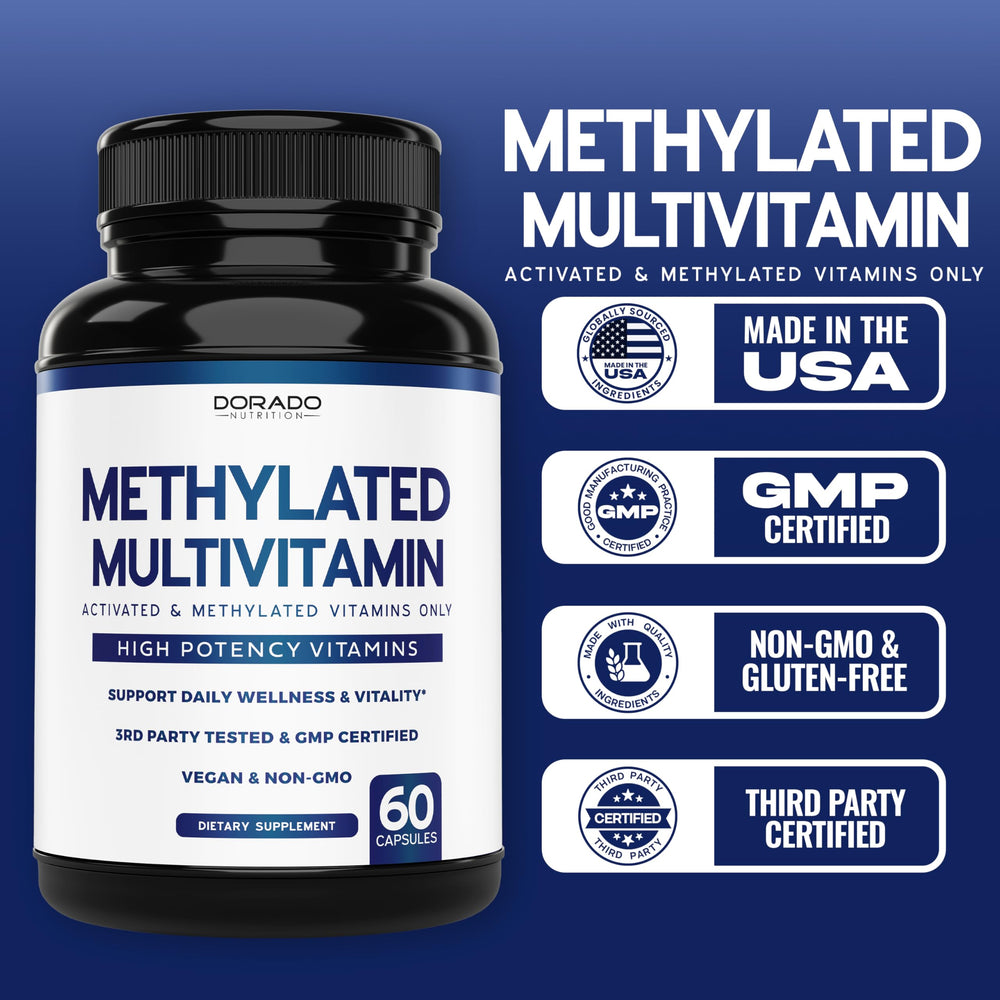 GMP-certified USA-made manufacturing facility for Methylated Multivitamin