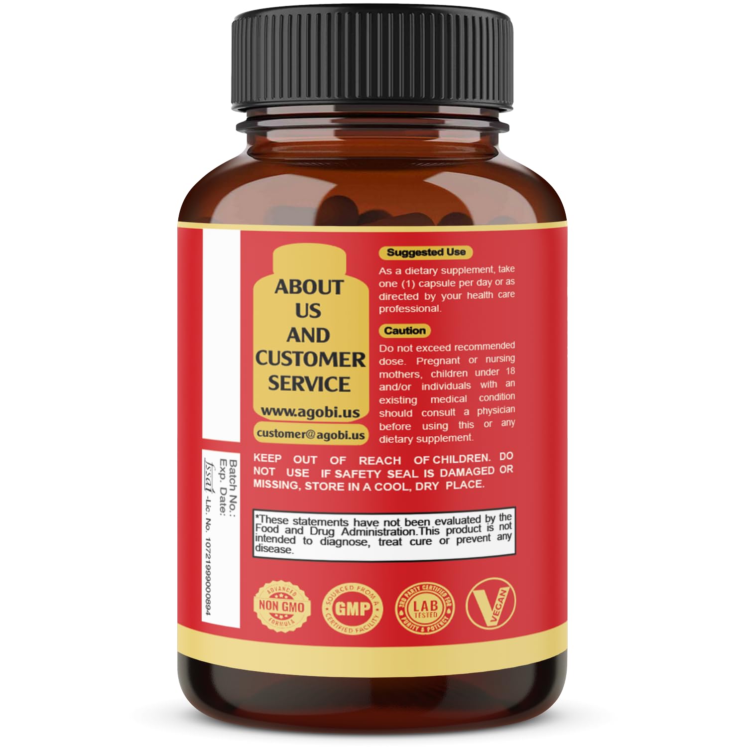 Manufactured in GMP and ISO-certified facility with third-party testing