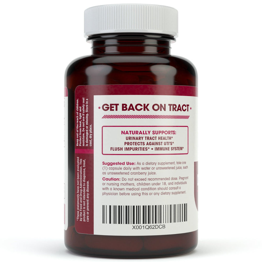 GMP compliant and lab-tested made in USA packaging label